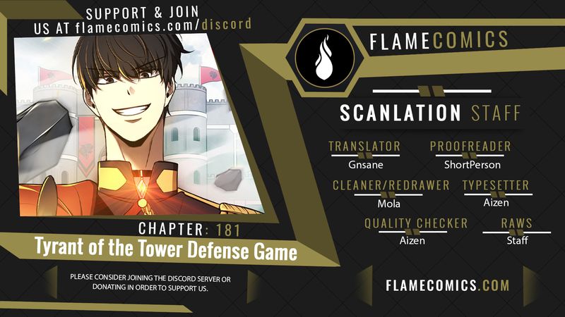 Tyrant of the Tower Defense Game - Chapter 181 Page 1