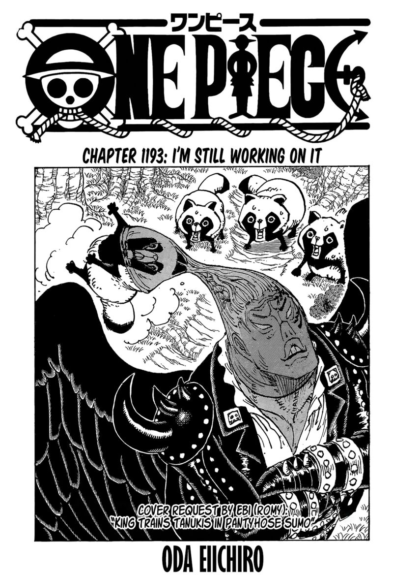 One Piece - Chapter 1193 Page 1