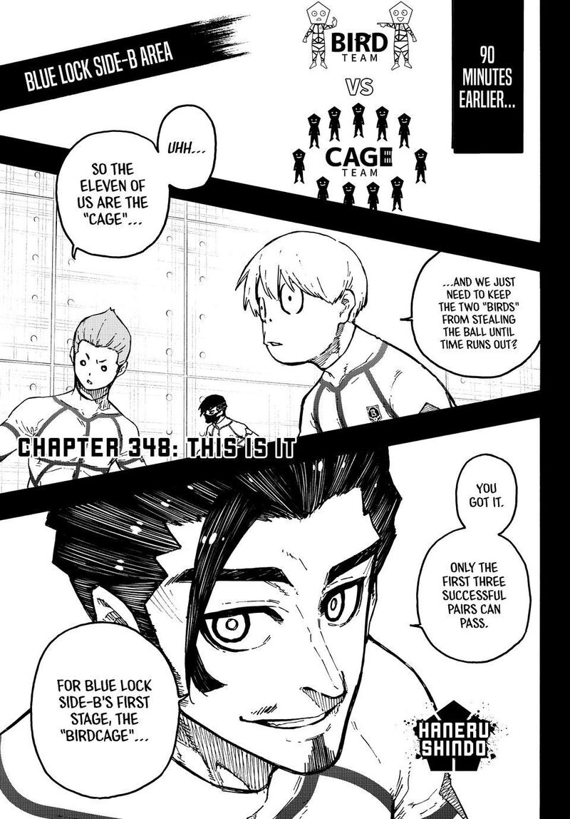 Blue Lock - Chapter 348 Page 1