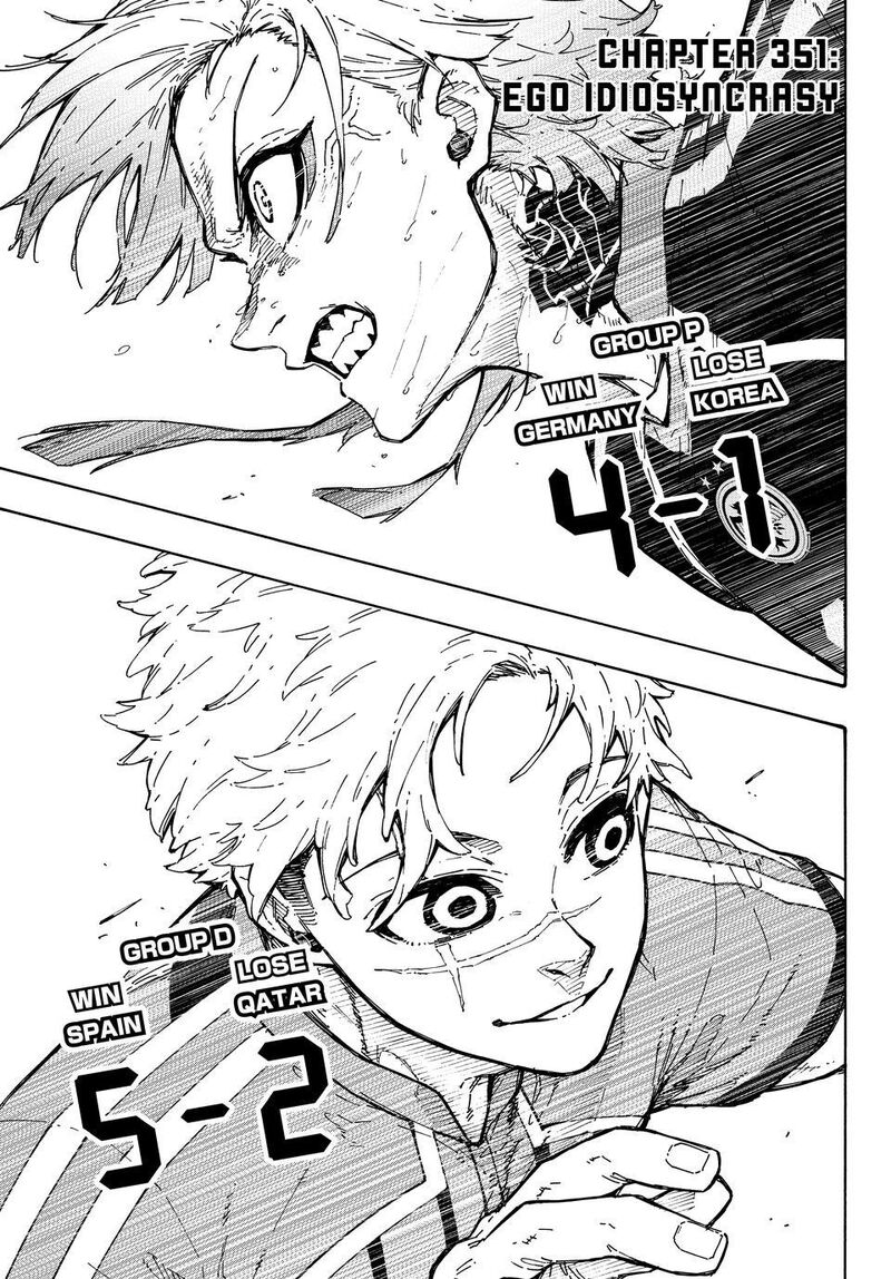 Blue Lock - Chapter 351 Page 1