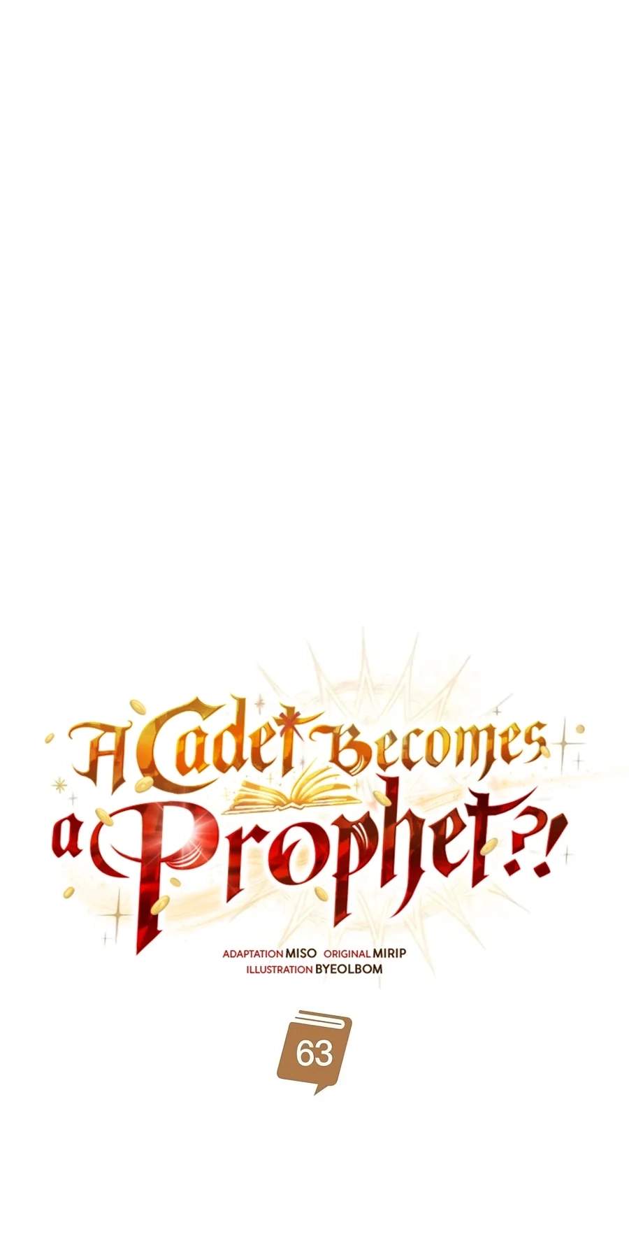 A Cadet Becomes a Prophet?! - Chapter 63 Page 8