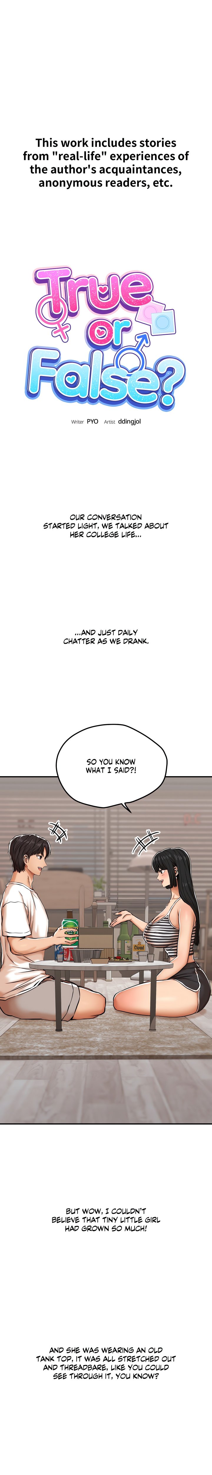 True or False? (Uncensored) - Chapter 28 Page 1