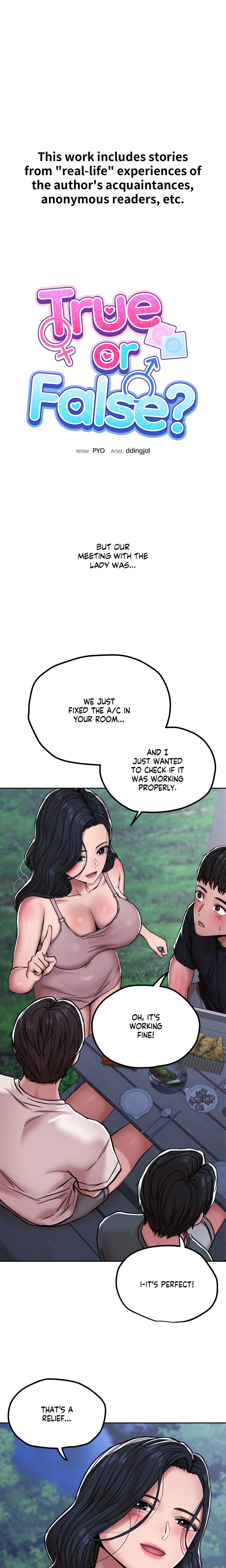 True or False? (Uncensored) - Chapter 4 Page 1