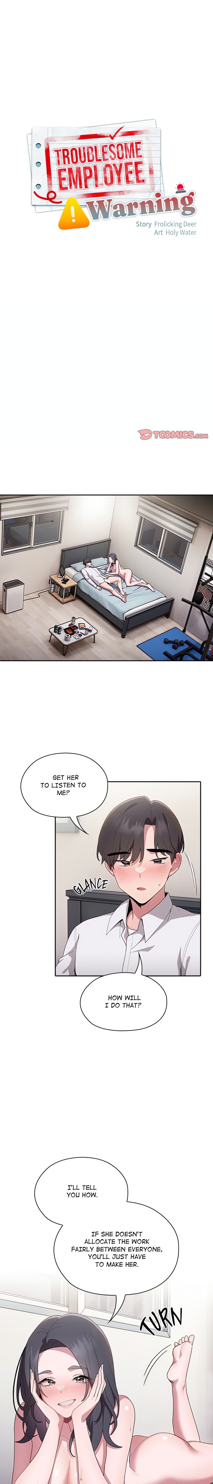 Troublesome Employee Warning (Uncensored) - Chapter 6 Page 1