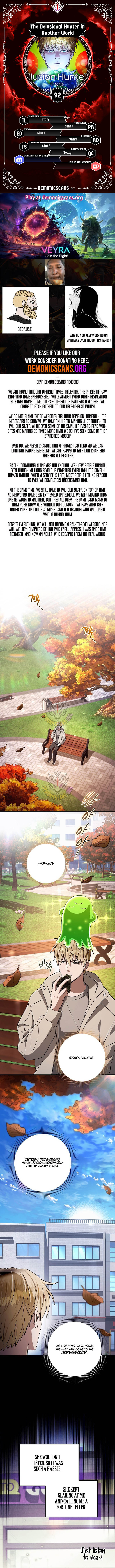 The Delusional Hunter in Another World - Chapter 92 Page 1