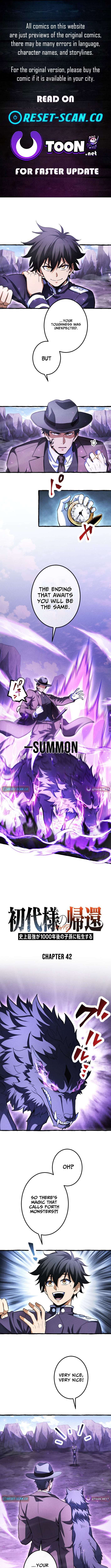 Return of the First Patriarch: The Strongest Reincarnates into His Descendant 1000 Years Later - Chapter 42 Page 1