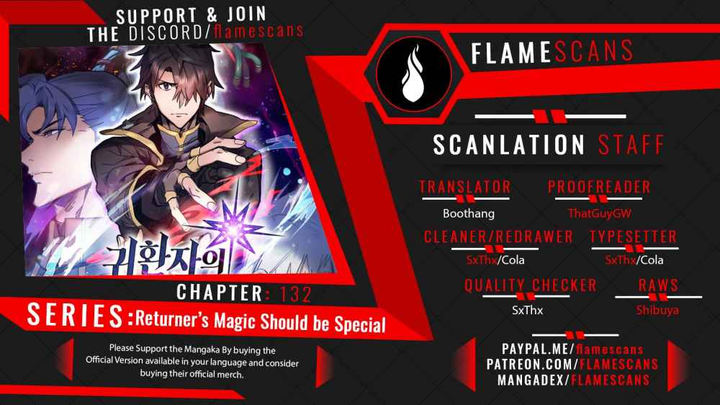 A Returner's Magic Should Be Special - Chapter 132 Page 1
