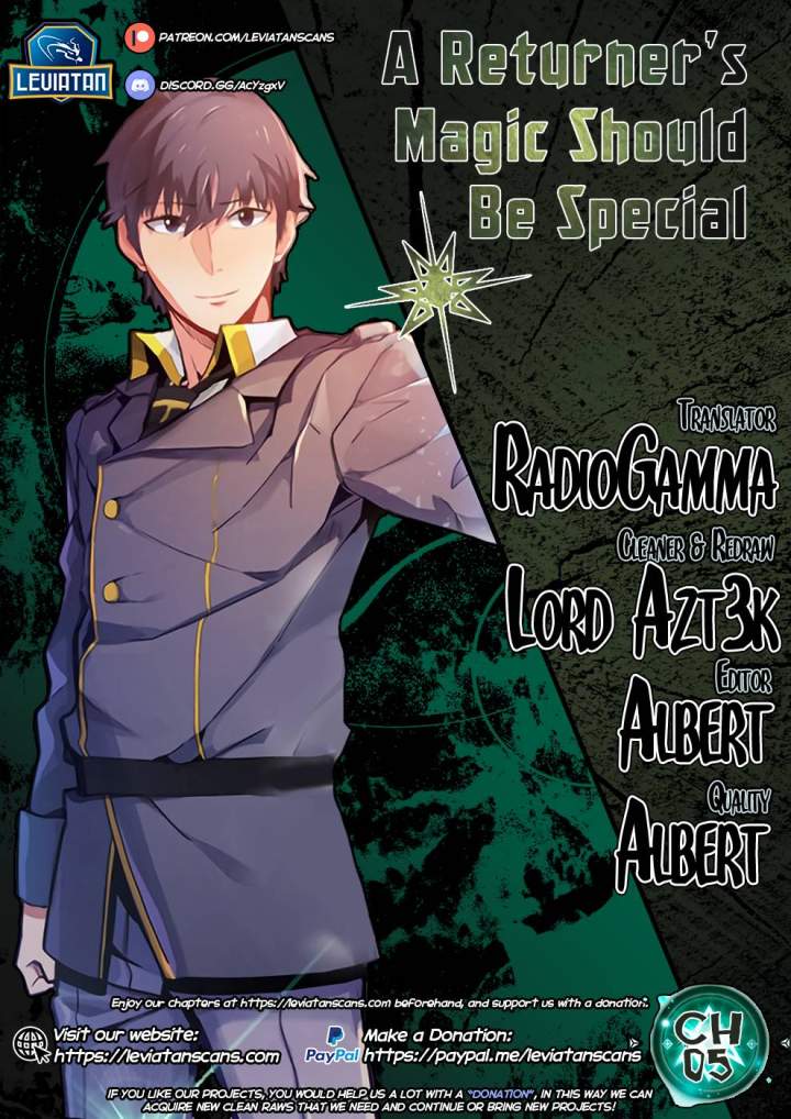 A Returner's Magic Should Be Special - Chapter 5 Page 1