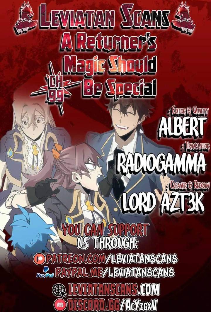 A Returner's Magic Should Be Special - Chapter 99 Page 1