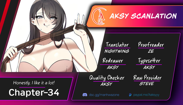 Honestly, I Like You a Lot! - Chapter 34 Page 1